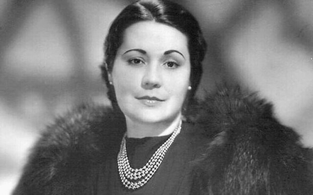 Aracy Moebius de Carvalho Guimaraes Rosa. (Wikimedia Commons via Times of Israel)
