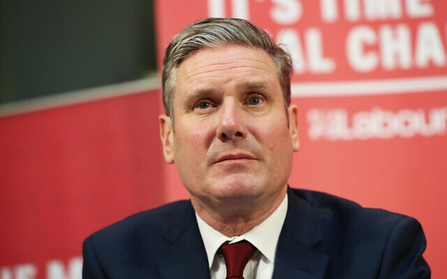 Labour leader Keir Starmer 
(Photo credit: Jonathan Brady/PA Wire)