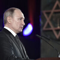 Russian President Vladimir Putin .(Aleksey Nikolskyi, Sputnik Kremlin Pool Photo via AP)