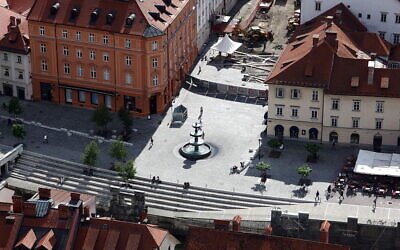 Slovenian capital of Ljubljana. (Wikipedia /Mark Ahsmann/Creative Commons Attribution-Share Alike 3.0 Unported license.)