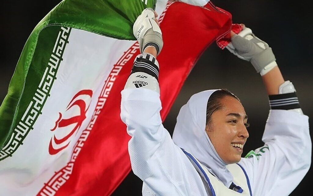 Kimia Alizade 
(Wikipedia/Tasnim News Agency/Creative Commons Attribution 4.0 International license.)
