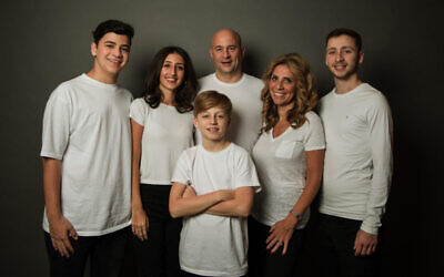 Nicola with her family