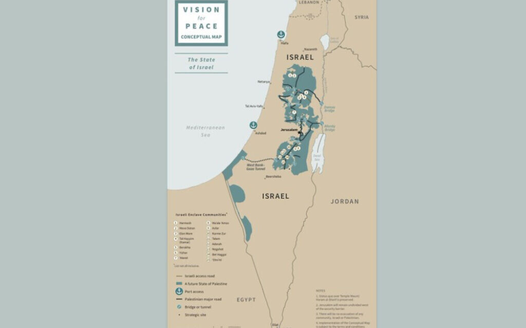 Trump's proposed peace plan