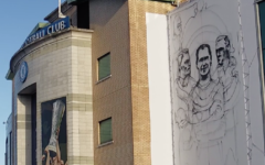 The mural taking shape