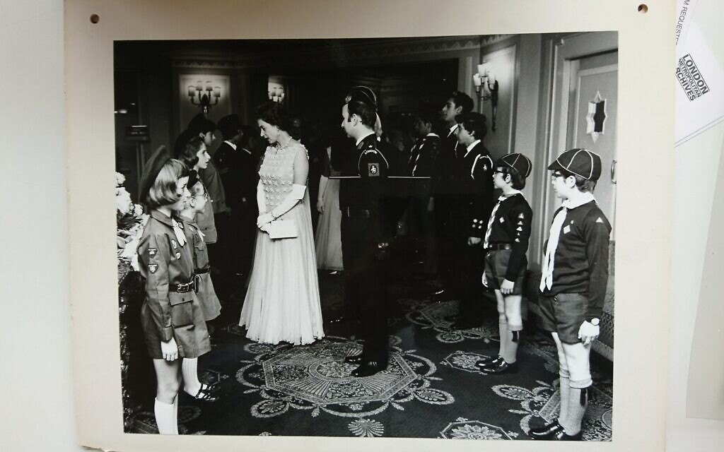 The Queen at United Synagogue's centenary in 1970 (Credit: United Synagogue)
