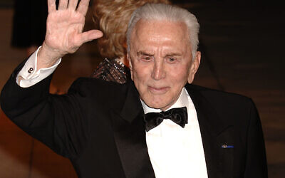 Kirk Douglas who has died at the age of 103. Photo credit: Yui Mok/PA Wire
