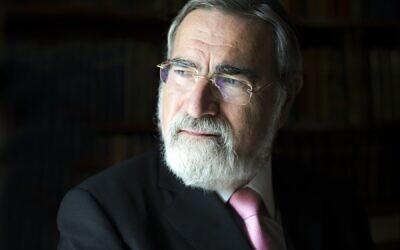 Has society hit a crisis moment? Former Chief Rabbi Lord Sacks explores this issue in his new book, Morality © Blake-Ezra Photography