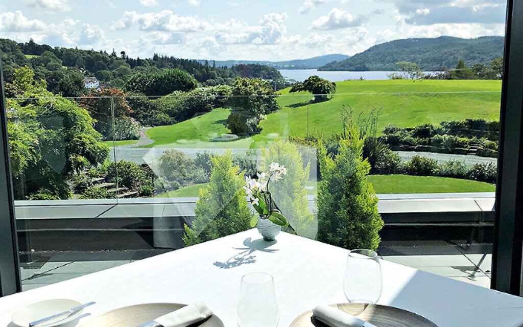 Beautiful views at The Samling Hotel in Windermere 