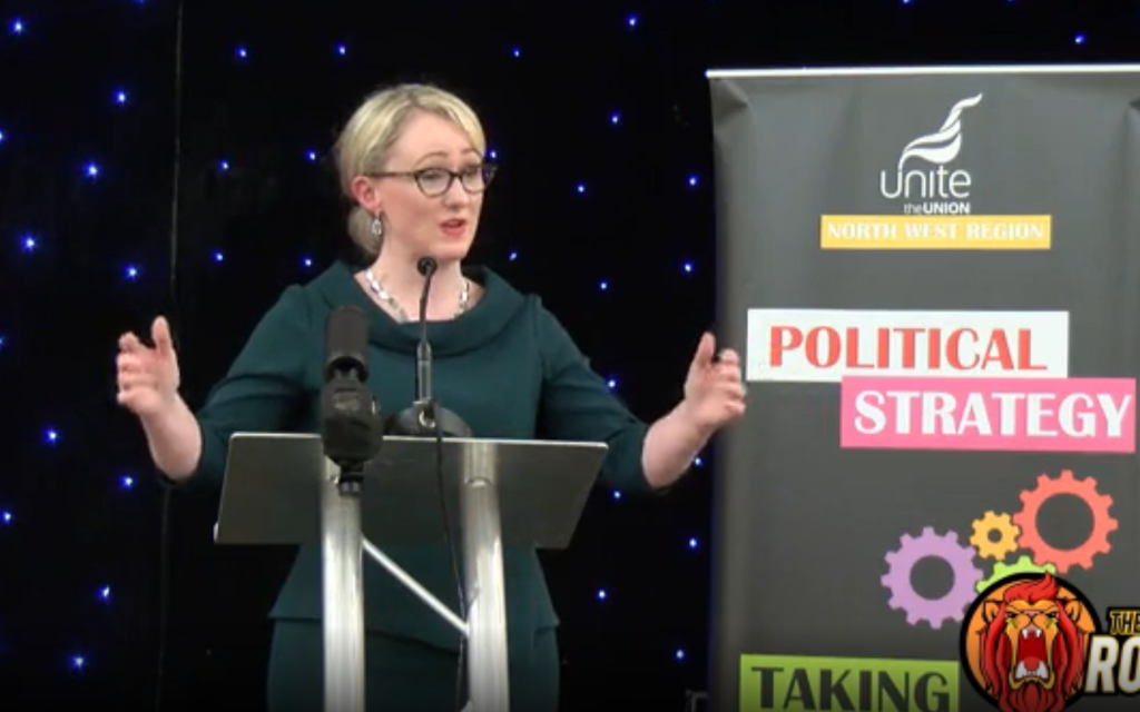 Rebecca Long-Bailey  (Credit: The Red Roar)
