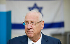 President Reuven Rivlin (Photo by: JINIPIX) President Reuven Rivlin (Photo by: JINIPIX)
