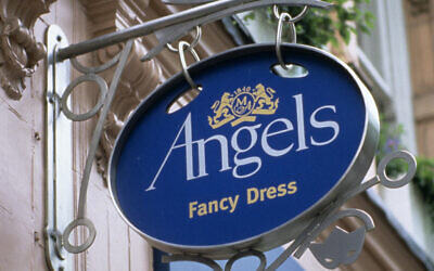 The exterior of Angels Fancy Dress' 180-year-old West End store on Shaftesbury Avenue, London, which is leaving the historic theatre district after being "priced out" by rising rent and rates.
