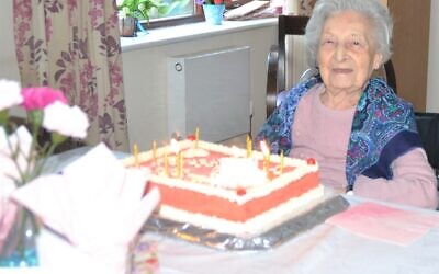 Betty Shapiro celebrates her centenary