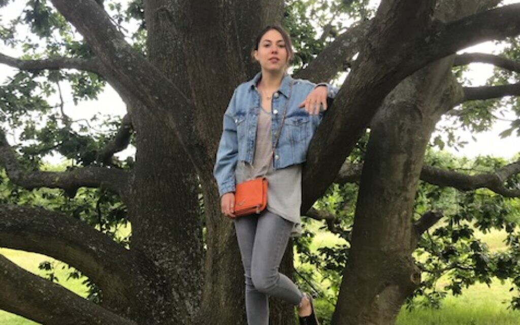 Jessica  Gee, 22, from Finchley is self-quarantining