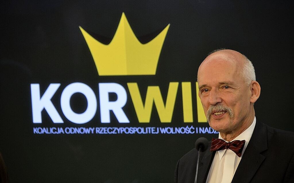 Janusz Korwin-Mikke (Wikipedia/uthor	Adrian Grycuk/ Attribution-ShareAlike 3.0 Poland (CC BY-SA 3.0 PL))