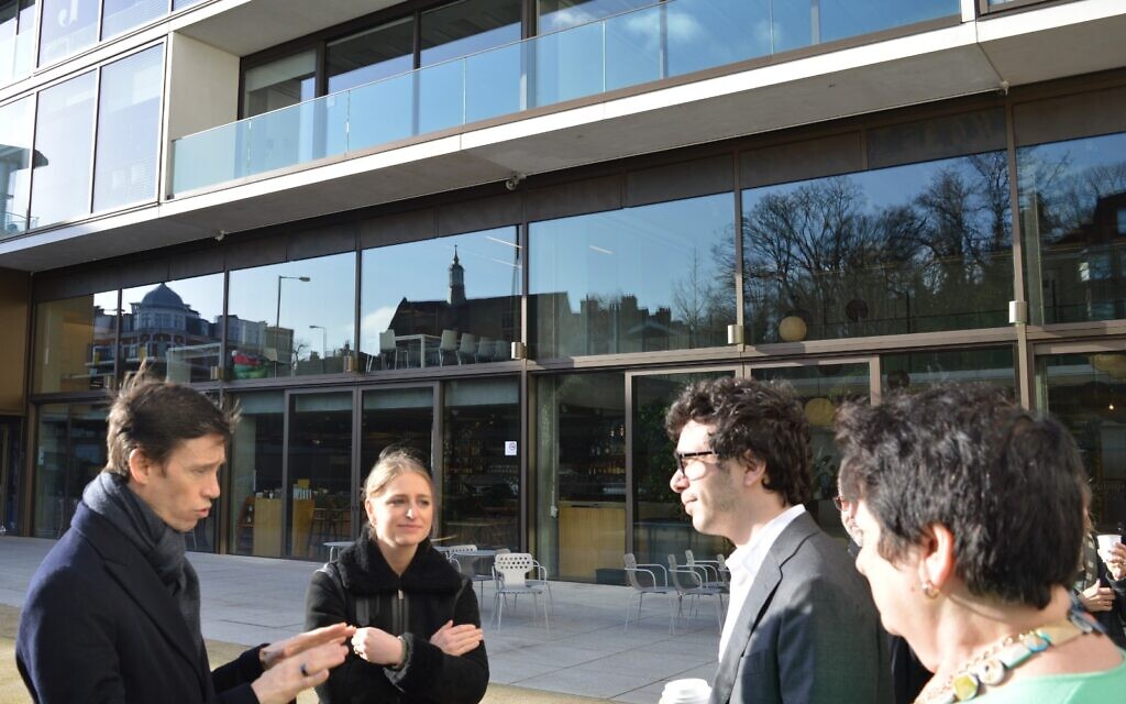 Rory Stewart speaking at JW3 earlier this month.