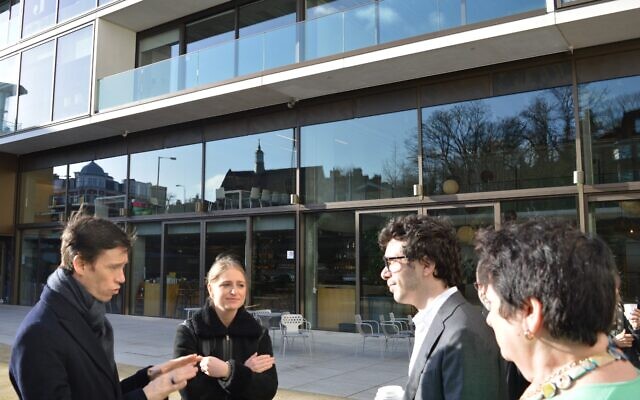 Rory Stewart speaking at JW3 earlier this month.