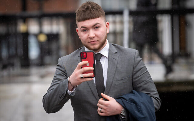 Adam Cassidy 19, at St Albans Magistrates court in Hertfordshire. (SWNS)