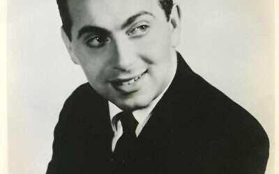 Jackie Mason in his youth.