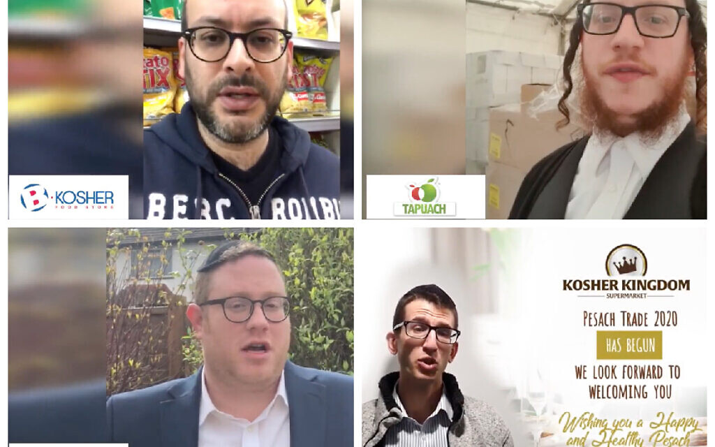 Four kosher store owners call on the community not to panic buy
