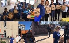 Delivering food to Northwick Park!