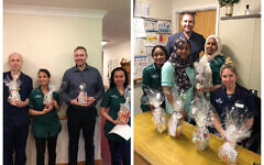 Magnolia Care Home receiving GIFT Care for the Carers packages Magnolia Care Home receiving GIFT Care for the Carers packages
