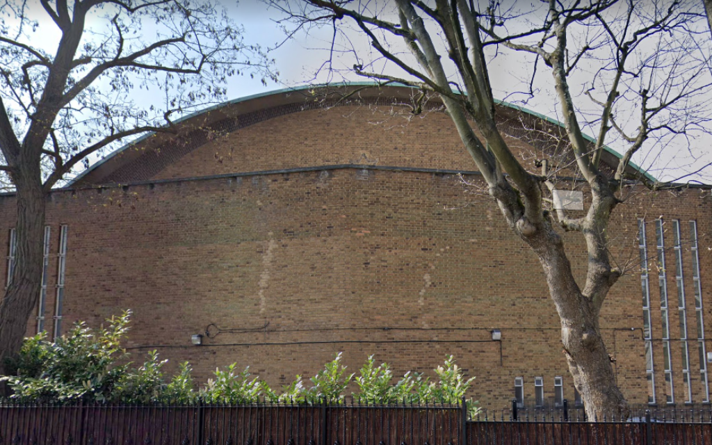 Google maps screenshot of the St John's Wood synagogue