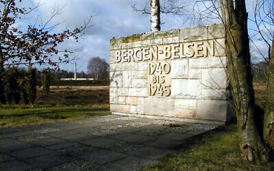 Memorial stone in the grounds of Bergen-Belsen (Photo credit: Klaus Tatzler/Lower Saxony Memorials Foundation/PA Wire)