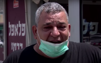 Yuval Carmi's story resonated across Israel. (Screen shot from YouTube)