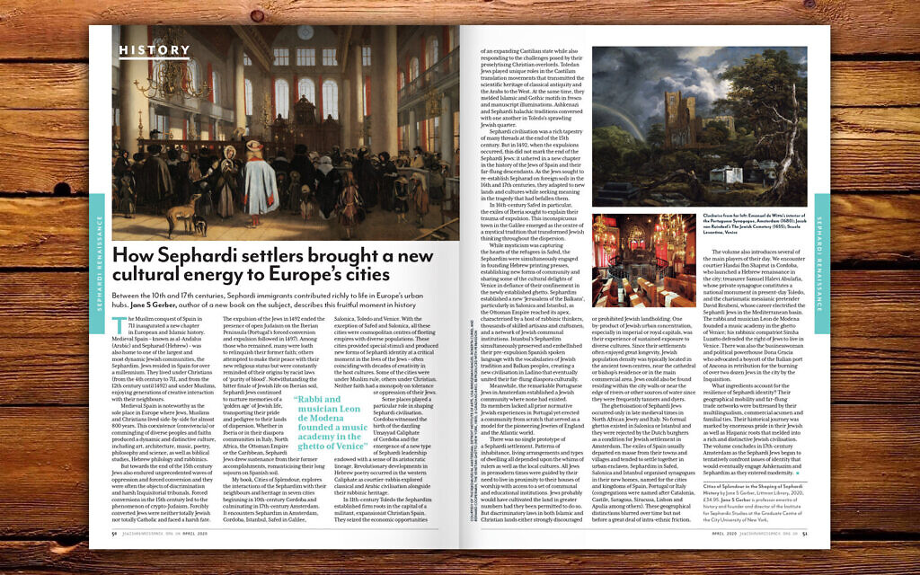 Jewish Renaissance magazine - April 2020