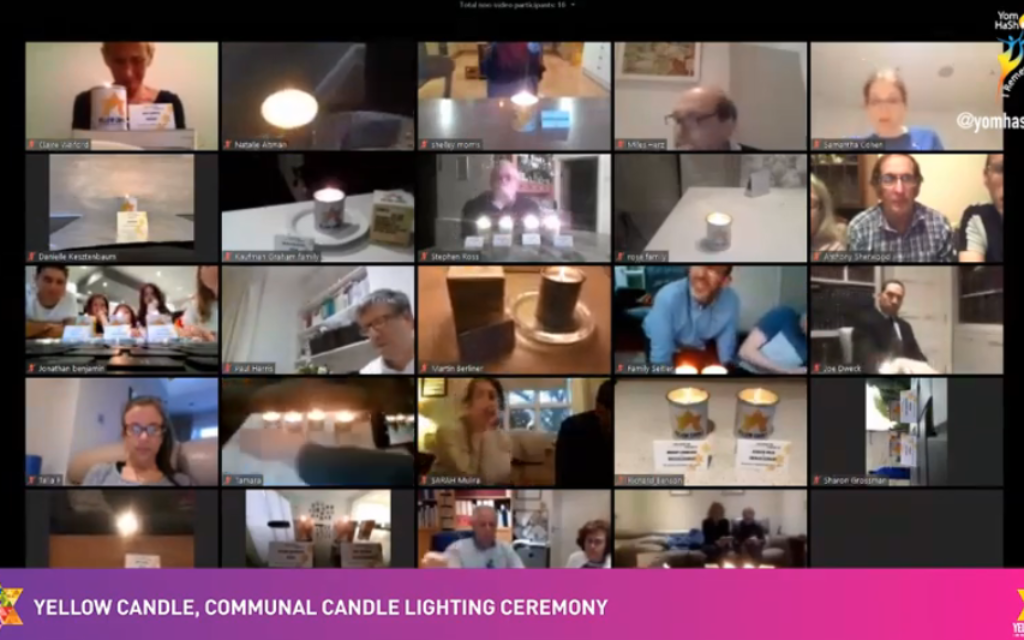 Communal candle lighting