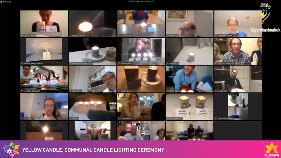 Communal candle lighting