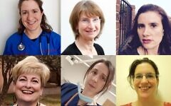 Some of the signatories: Dr Michelle Jacobs, Professor Liz Lightstone, the public health consultant Fiona Sim, Emily Simon GP, Dr Sharon Raymond and Dr Toni Hazell GP