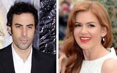 Husband and wife Sacha Baron Cohen and Isla Fisher (Credits: right, Georges Biard, Wikimedia Creative Commons: left, Joella Marano, Wikimedia Creative Commons)
