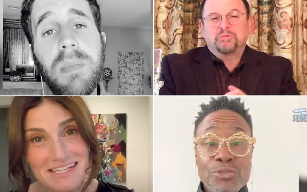 Celebrity seder!