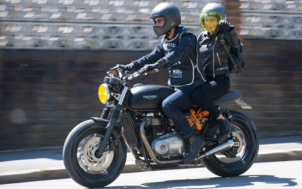 Founders of the Bike Shed motorbike club Dutch and Vikki van Someren, in Brent Park, north west London. (Photo credit: Dominic Lipinski/PA Wire) Founders of the Bike Shed motorbike club Dutch and Vikki van Someren, in Brent Park, north west London. (Photo credit: Dominic Lipinski/PA Wire)