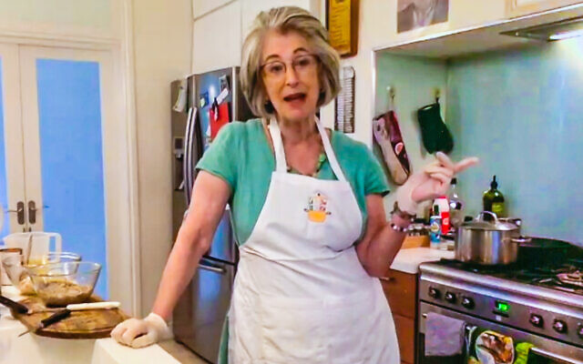 Four hundred people joined actress Maureen Lipman for a virtual cook-along organised by Mitzvah Day. Credit: Yakir Zur