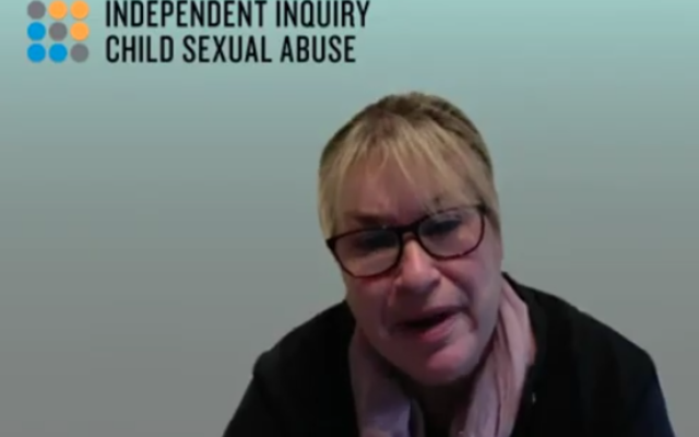 Reshet giving evidence at the Independent Inquiry in Child Sexual Abuse in Religious Settings