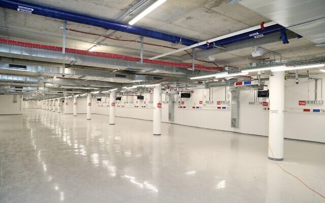 Underground at the Sheba Medical Centre's new intensive care unit