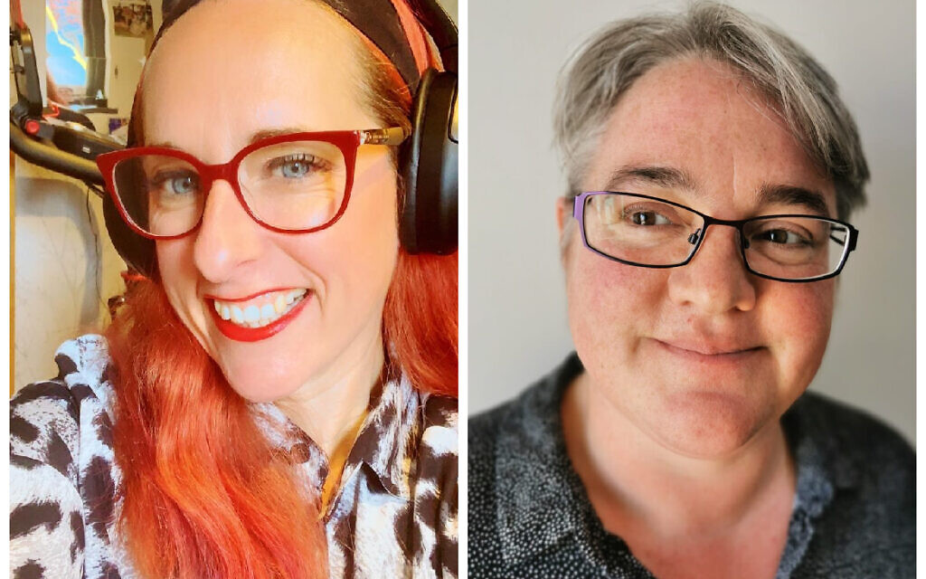Rabbi Charley Baginsky and Shelley Shocolinsky-Dwyer