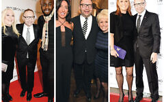 Jonathan with Vanessa Feltz, Ben Ofoedu, Katrina Shalit, Barbara Windsor and Sarah Ferguson (Credit: Richard Young)