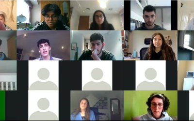 Screenshot of the interschools JSoc discussion on the Black Lives Matter Movement
