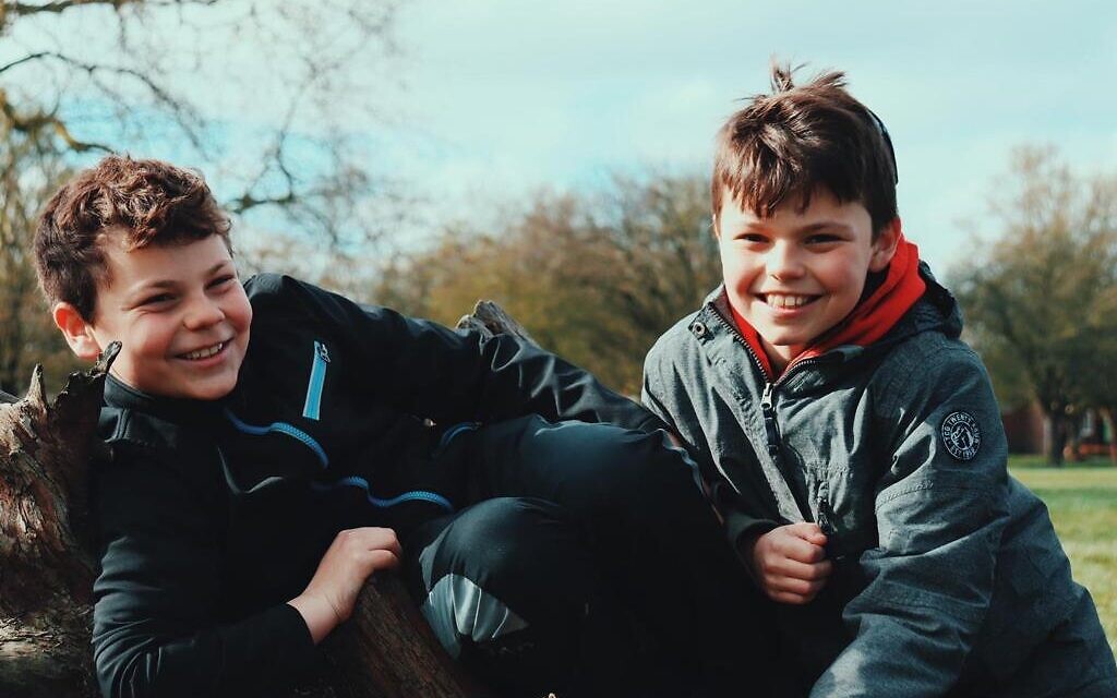 Ben, 11, and Jake, 10