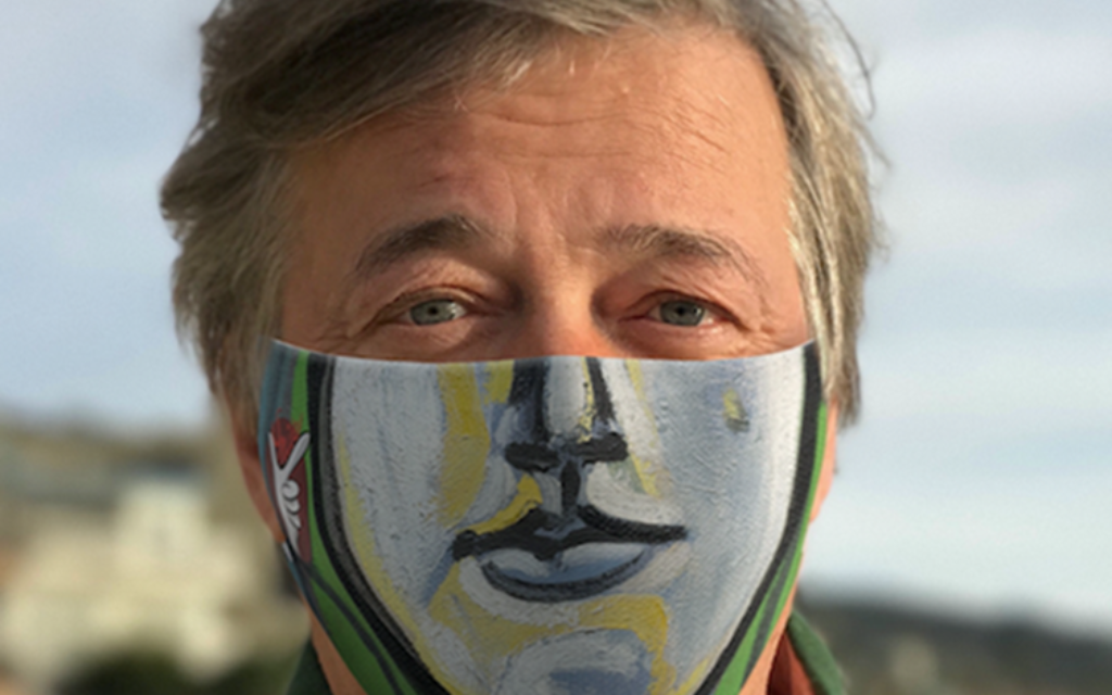 Stephen Fry wears Picasso