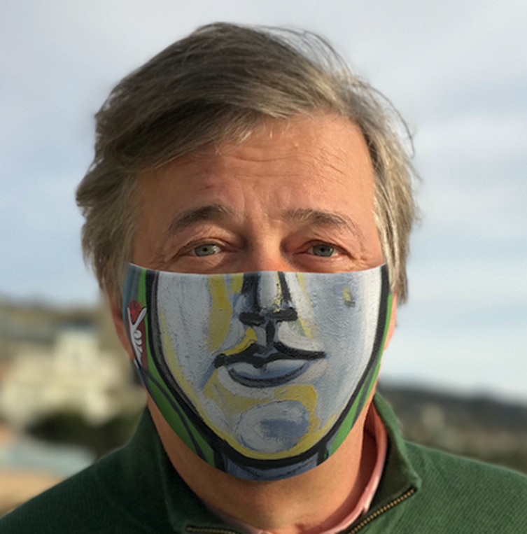 Stephen Fry wears Picasso