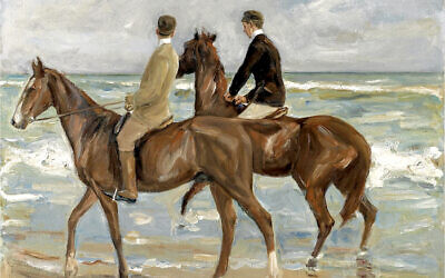 Liebermann's Two Riders on the Beach