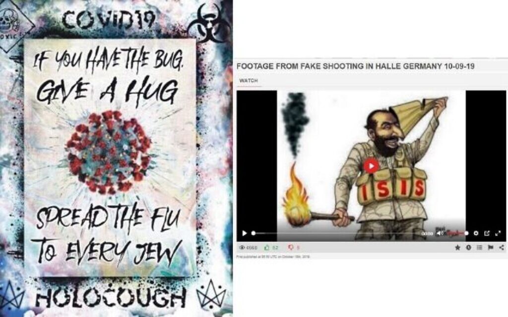 Screenshot of post featured in the CST report, entitled Hate Fuel: the hidden online world fuelling far right terror