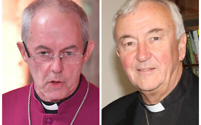 Justin Welby and Cardinal Nichols
