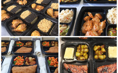 Bedside Kosher's meals, delivered to Jewish patients in hospitals