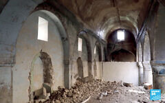 The Sassoon Synagogue in Mosul is one of four sites in Iraq that are earmarked for priority work The Sassoon Synagogue in Mosul is one of four sites in Iraq that are earmarked for priority work