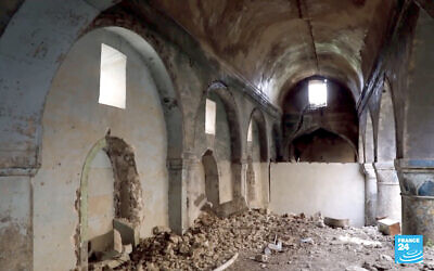 The Sassoon Synagogue in Mosul is one of four sites in Iraq that are earmarked for priority work